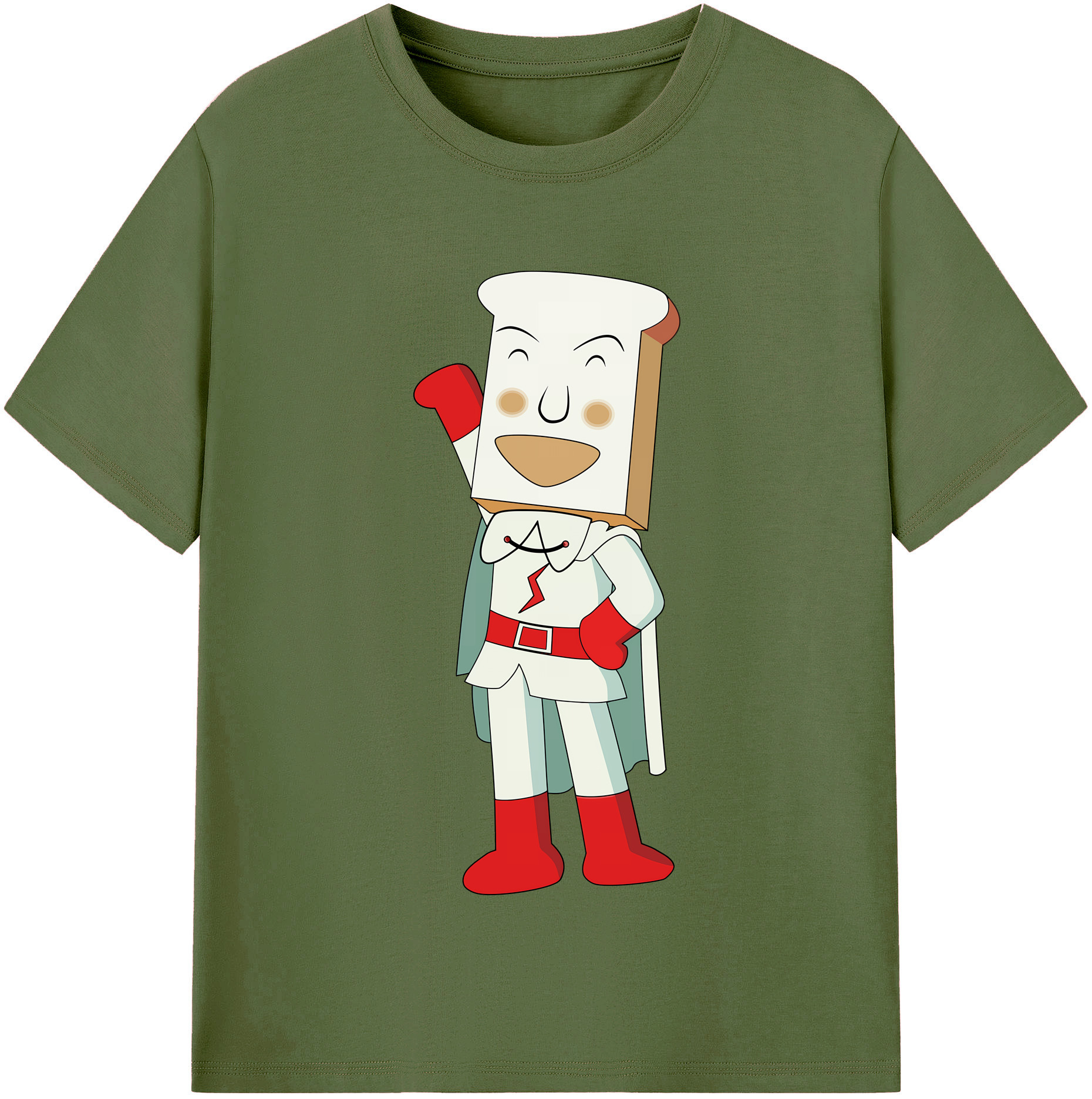（画像用） アンパンマン Anpanman 綿100％半袖Tシャツ（フロントプリント）